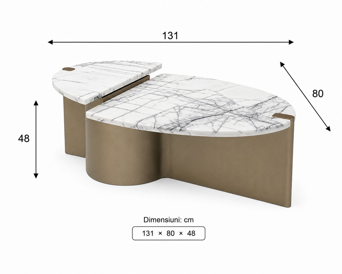 Masuta De Cafea Elite Marble