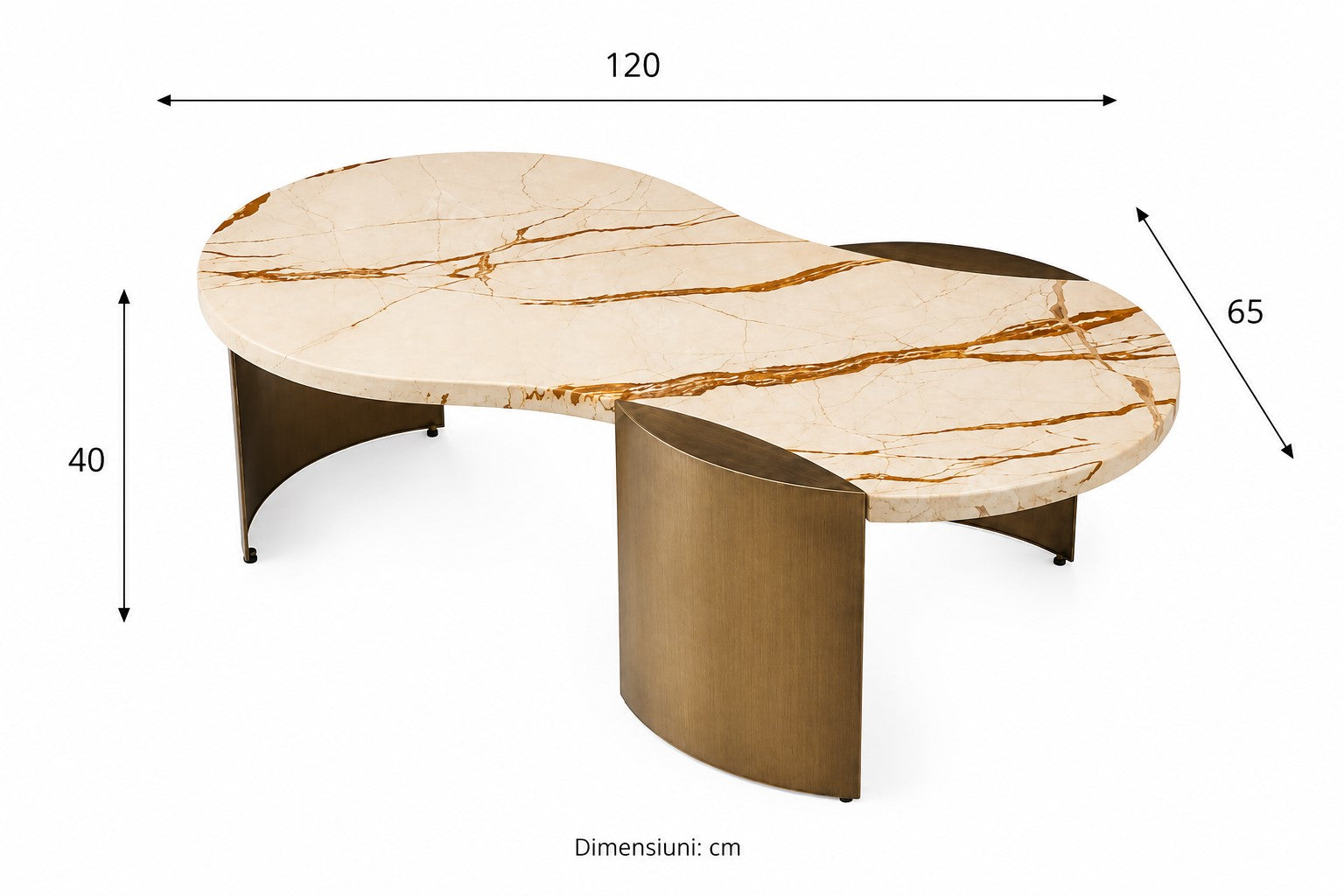 Masuta De Cafea Porto Marble