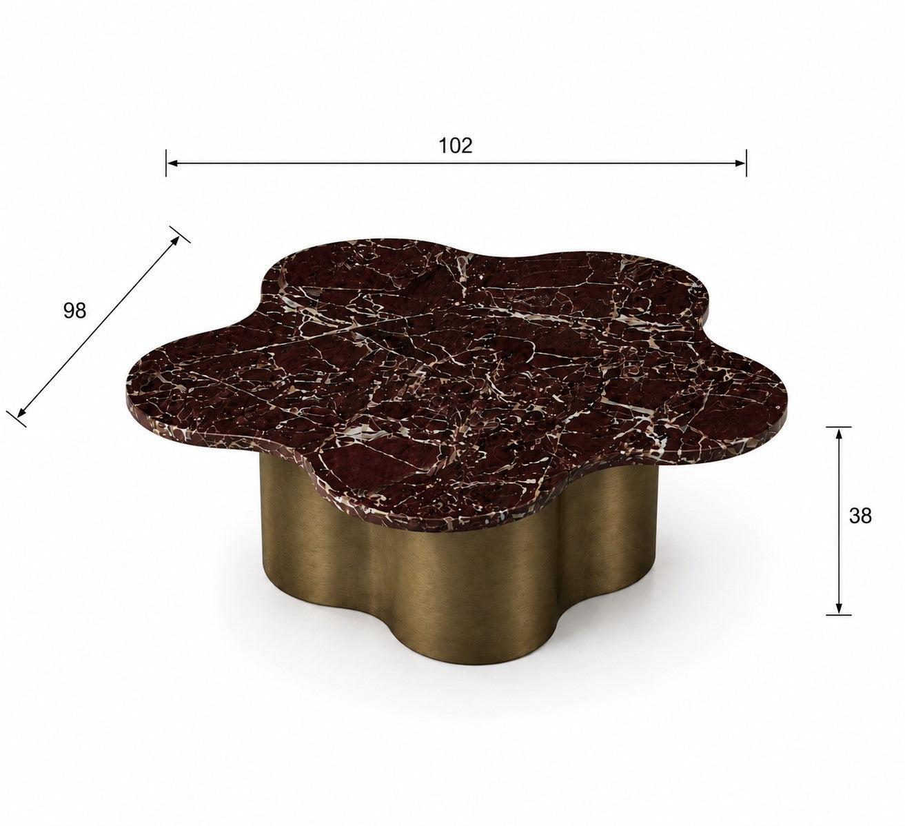 Masuta De Cafea Rosso