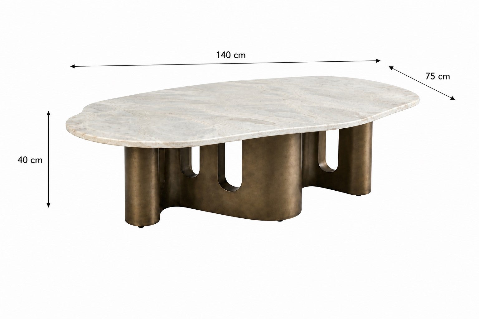 Masuta De Cafea Royal Marble