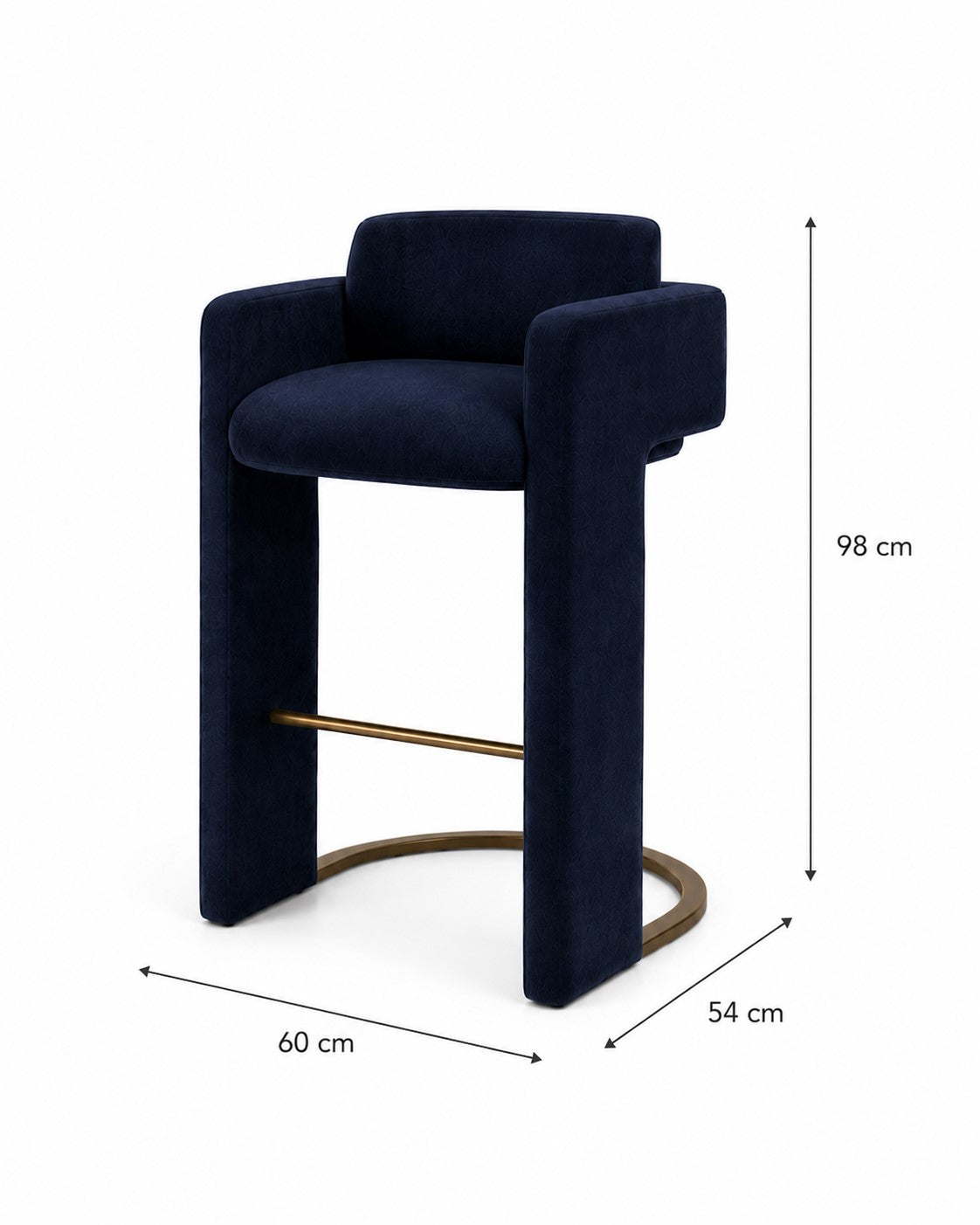 Scaun Bar Velvet