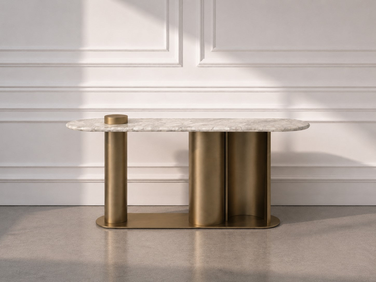 Consola Golden Stone Marble