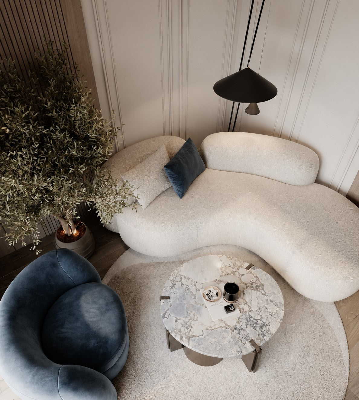 Masuta De Cafea Nobile Marble
